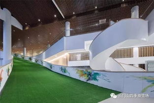 青州云门山四季滑雪场获2018美国建筑大师奖 亚洲最大旱雪滑雪场