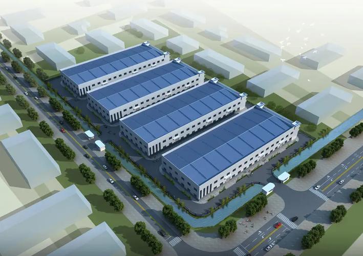 工厂厂房设计案例效果图.#效果图 #工装设计 #建筑设计 #
