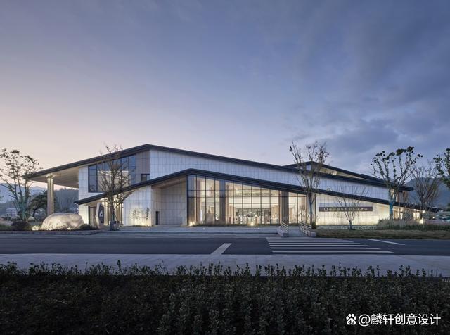 乡村设计 | 7个优秀的乡村游客服务建筑_余村_空间_农产品