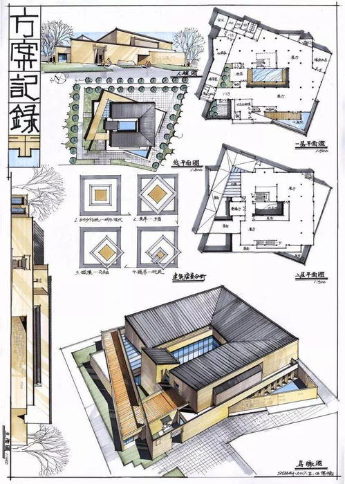 如此简单有趣的建筑手绘,你绘了么